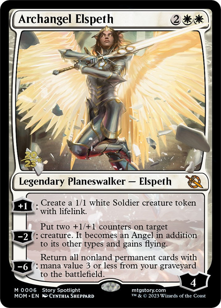 Archangel Elspeth - 6 - (Prerelease Cards)