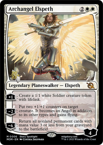 Archangel Elspeth - 6 - (Prerelease Cards)