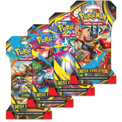 Pokemon Mega Evolution Sleeved Booster Pack