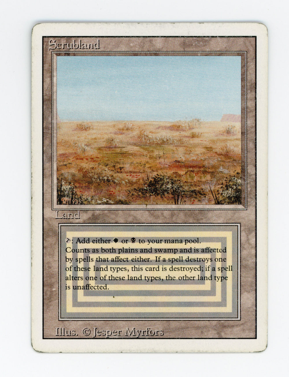 Scrubland — ID 17521
