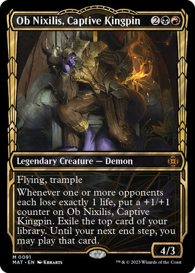 Ob Nixilis, Captive Kingpin (Showcase) [MAT - 91]