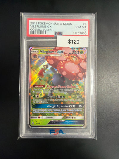 Pokemon Vileplume EX #4 PSA 10