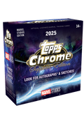 2025 Topps Marvel Studios Chrome Sapphire Edition Box