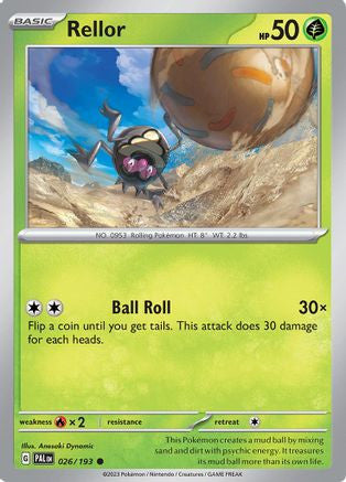 Rellor 026 193 26 Sv02 Paldea Evolved
