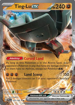 Ting Lu Ex 127 Sv02 Paldea Evolved Holofoil