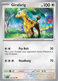 Girafarig 154 Sv02 Paldea Evolved