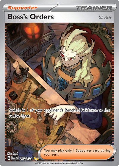 Boss's Orders - 265/193 - (SV02: Paldea Evolved)