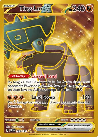 Ting-Lu ex (275/193) - SV02 Paldea Evolved Holofoil