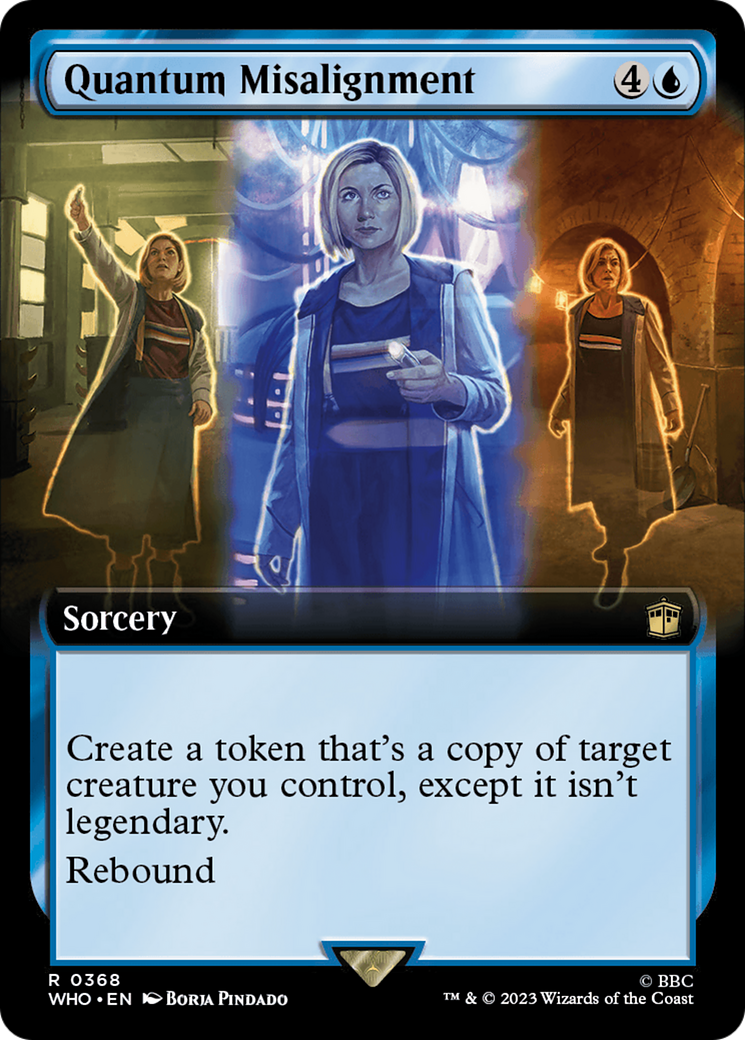 Quantum Misalignment (WHO-368) - Doctor Who: (Extended Art) Foil
