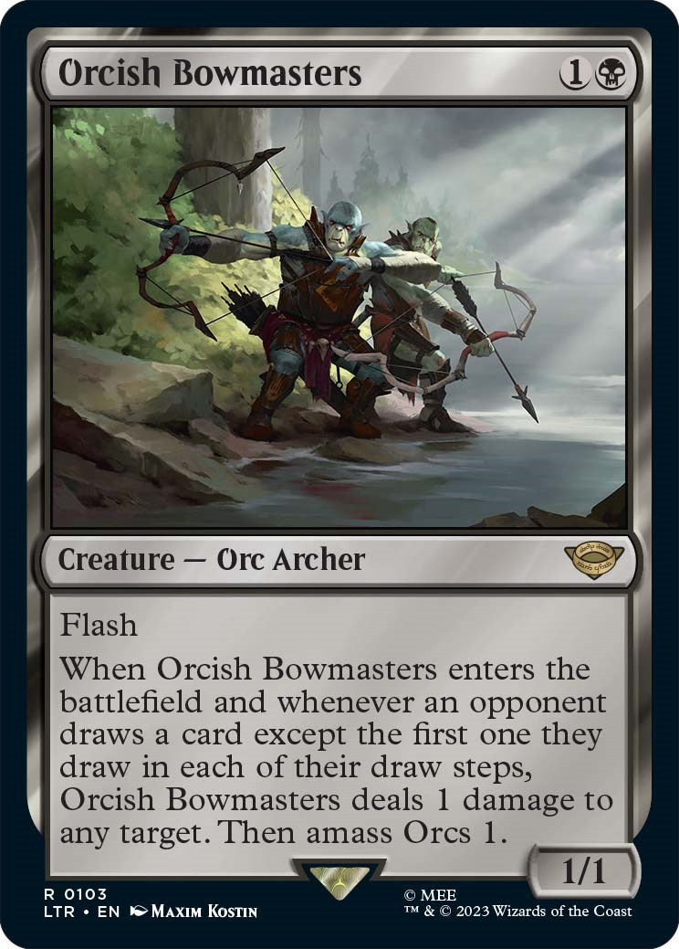 Orcish Bowmasters - 103 - (Universes Beyond: The Lord of the Rings: Tales of Middle-earth)