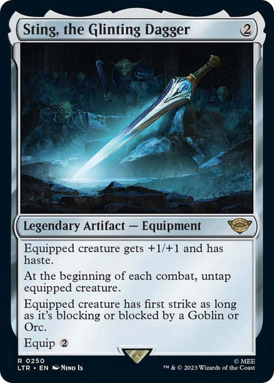 Sting, the Glinting Dagger - 250 - (Universes Beyond: The Lord of the Rings: Tales of Middle-earth)