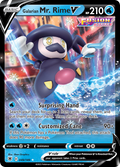 Galarian Mr Rime V 49 189 Astral Radiance Holofoil
