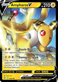 Ampharos V 49 185 Vivid Voltage Holofoil