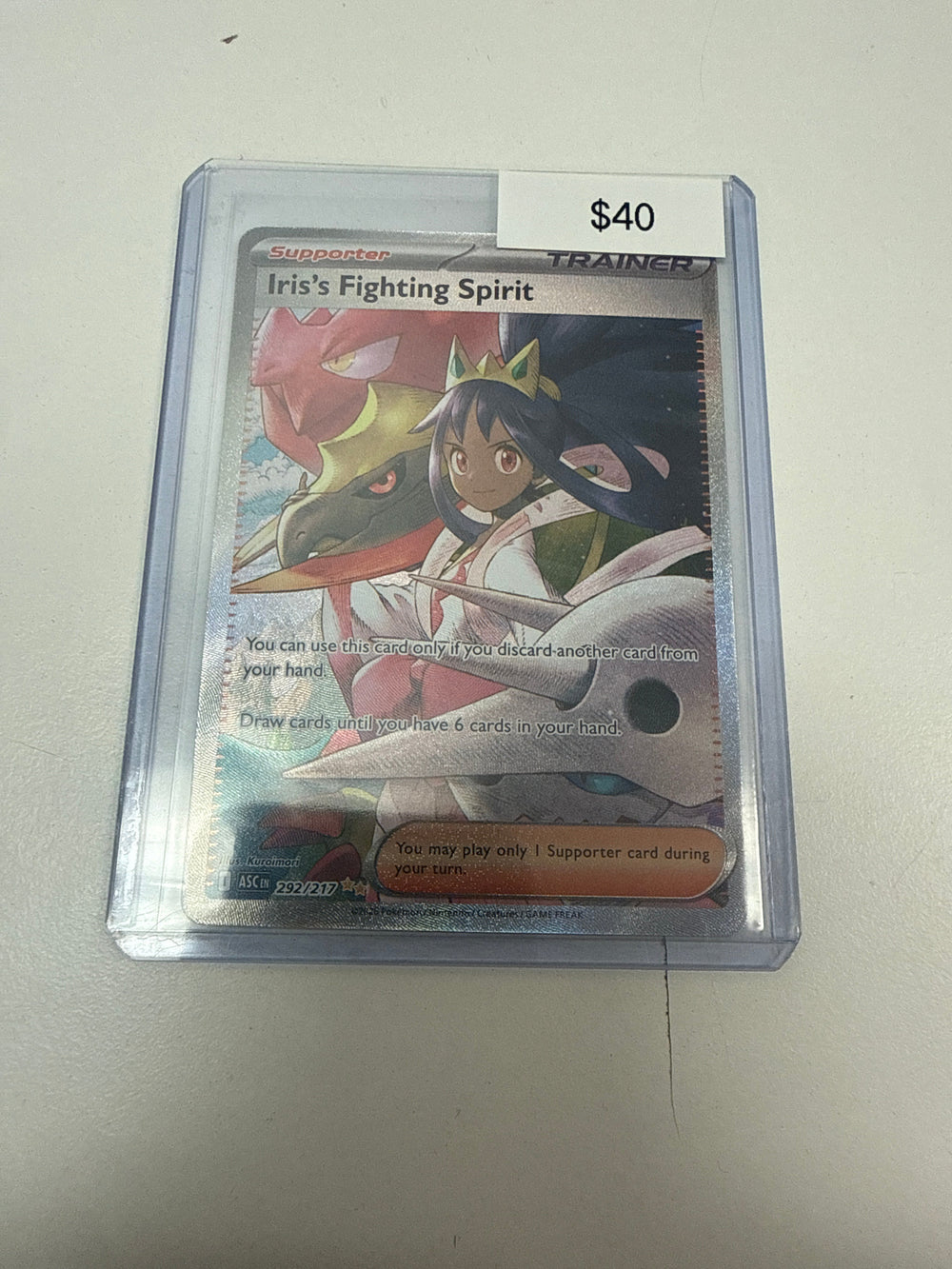 Pokemon Iris’s Fighting Spirit #292/217