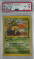 1999 POKEMON JUNGLE EXEGGUTOR 1ST EDITION #35 PSA 8