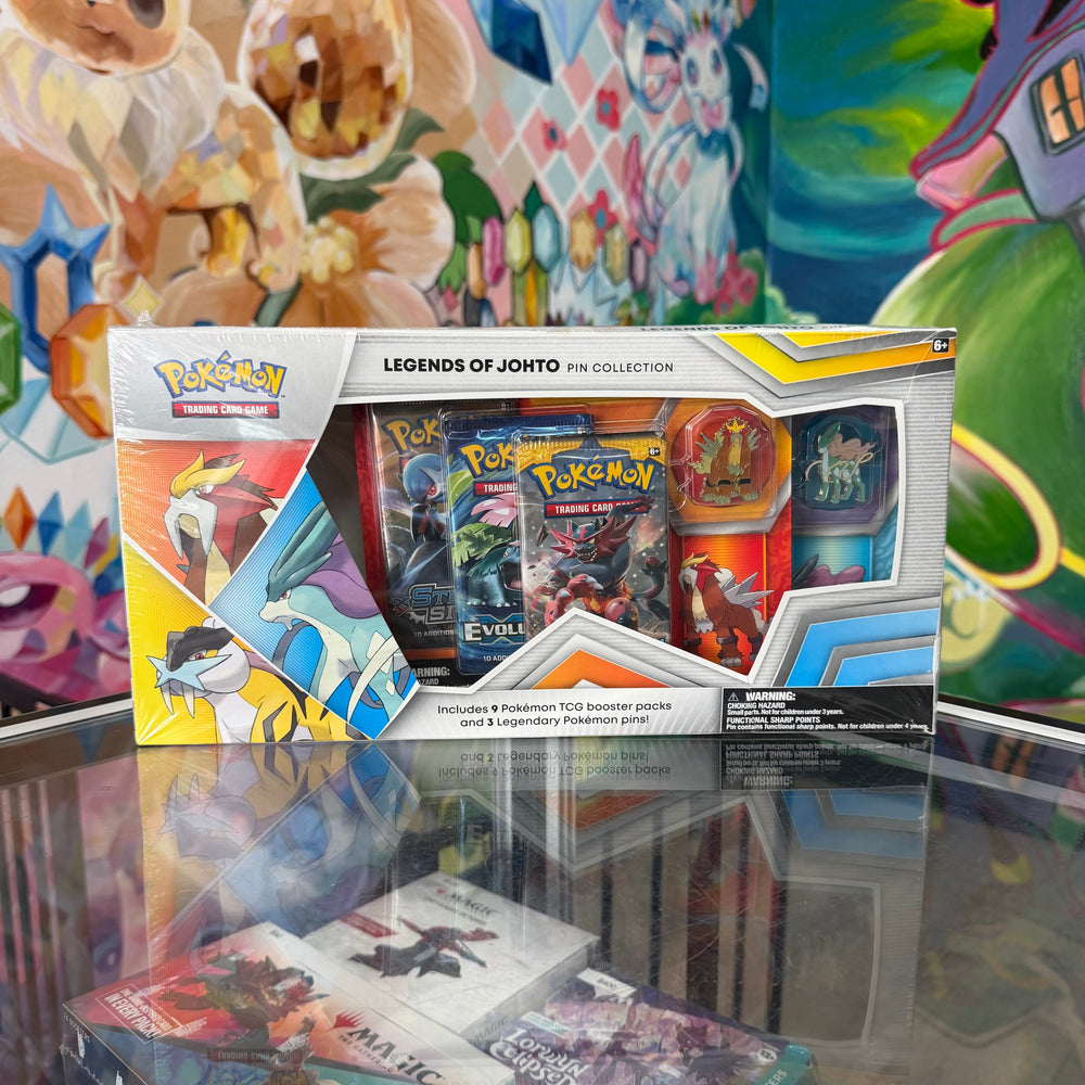 Pokemon Legends Of Johto Pin Collection