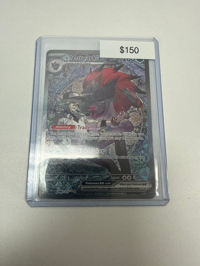 Pokemon N’s Zoroark Ex #286/217