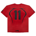 HELLSTAR WARM UP 7 ON 7 TEE RED