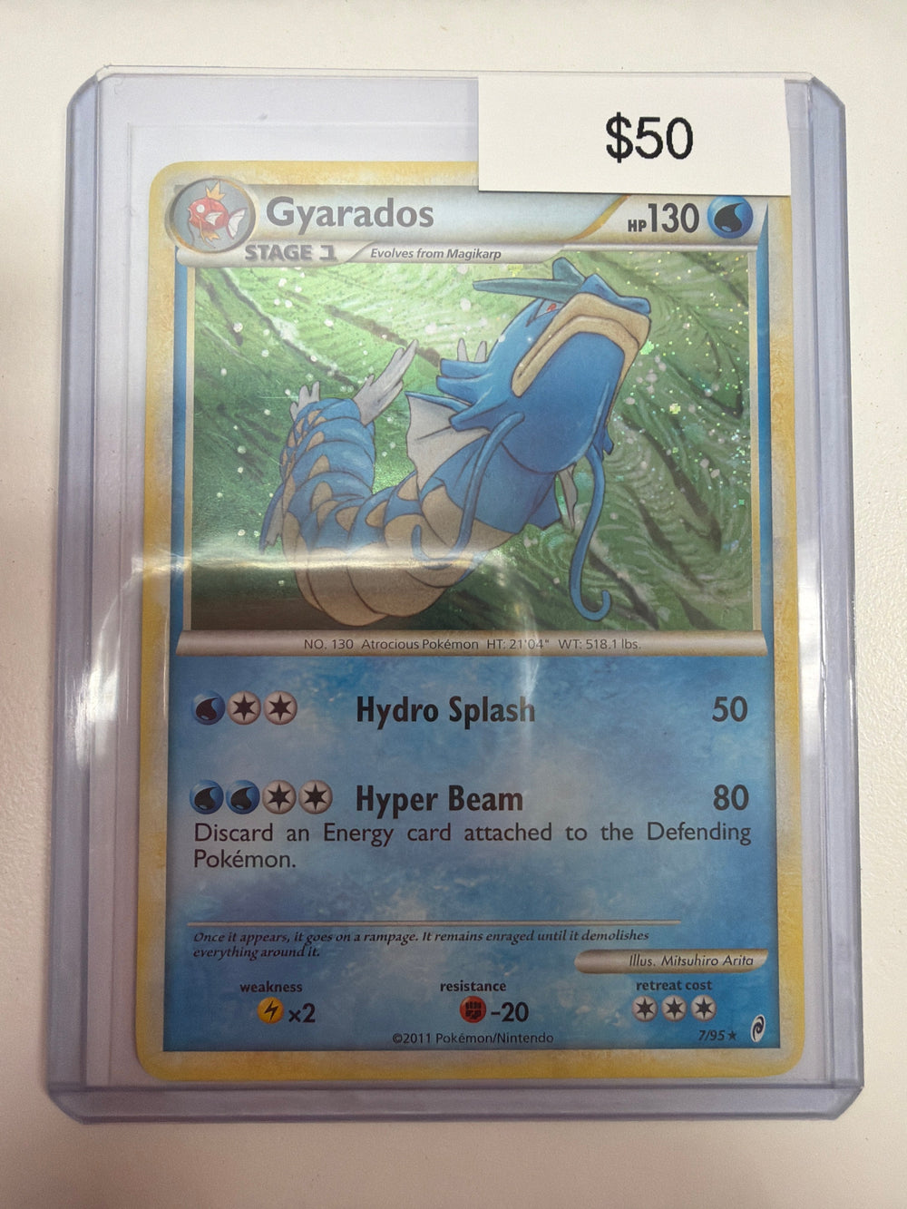 Pokemon Gyarados 7/95