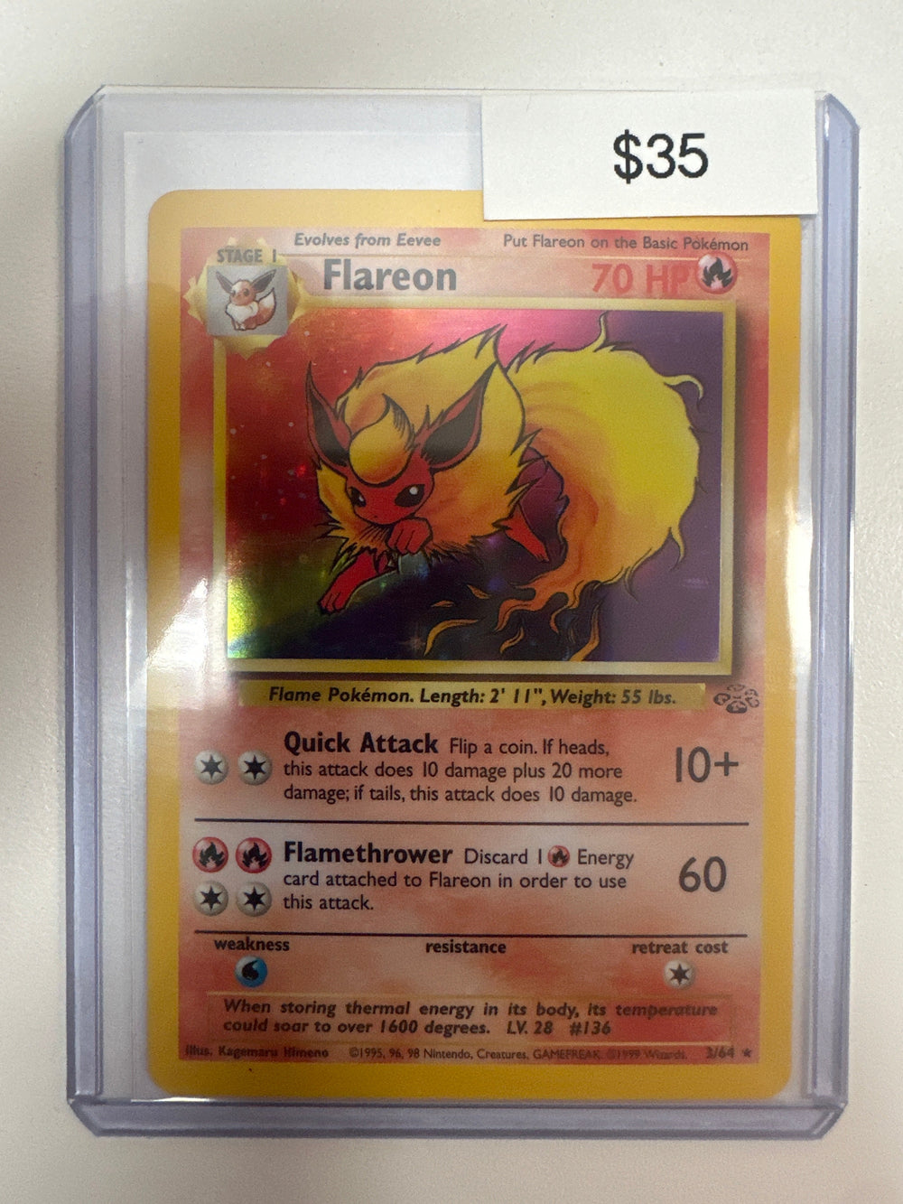 Pokemon Flareon 3/64
