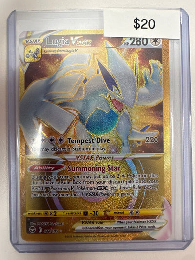 Pokemon Lugia Vstar 211/195
