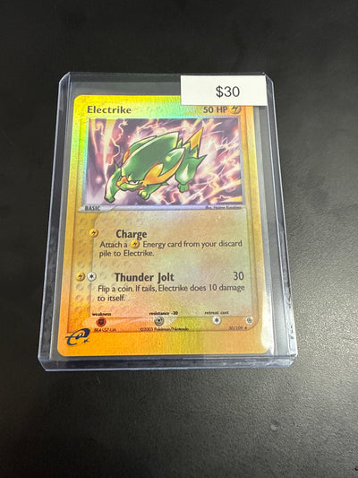 Pokemon Electrike Rev Holo #30/109