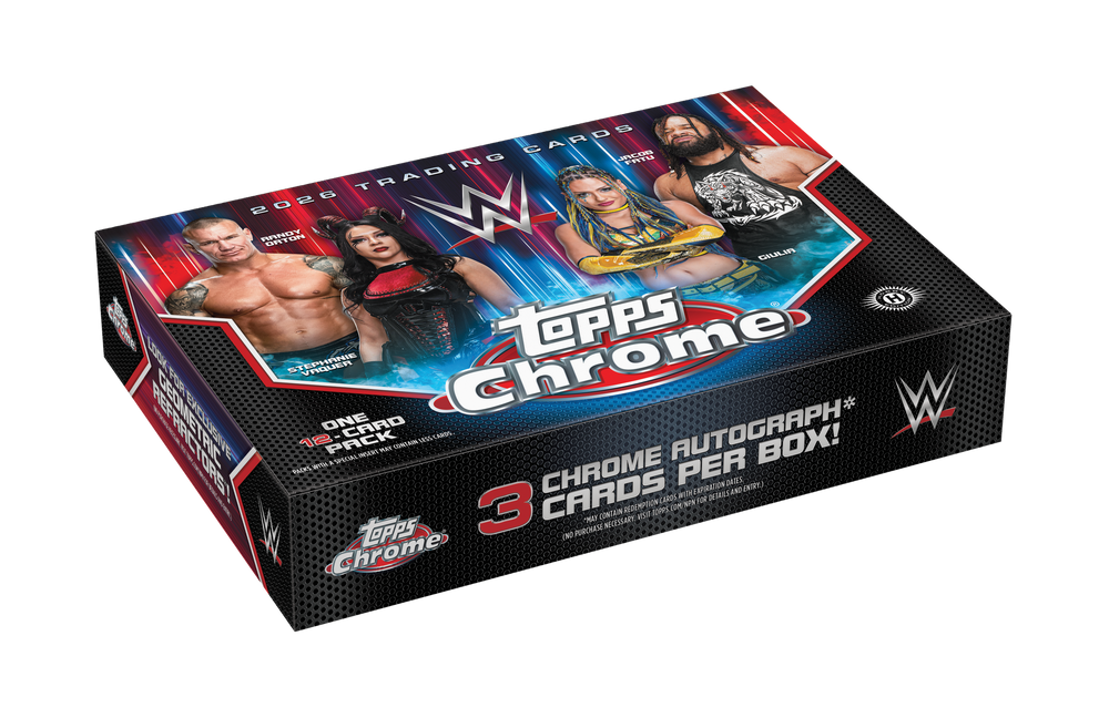 2026 Topps Chrome WWE Delight 6 Box Case
