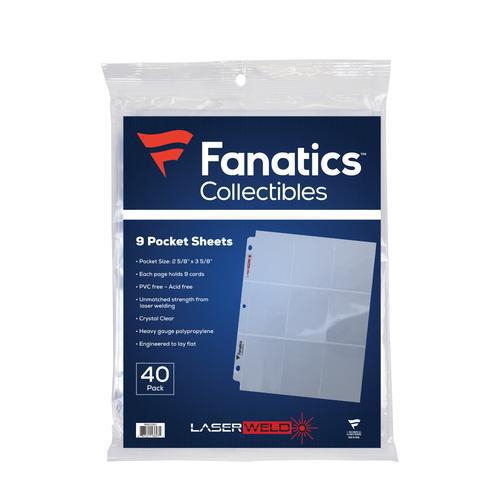 Fanatics Binder Pages (40 count)
