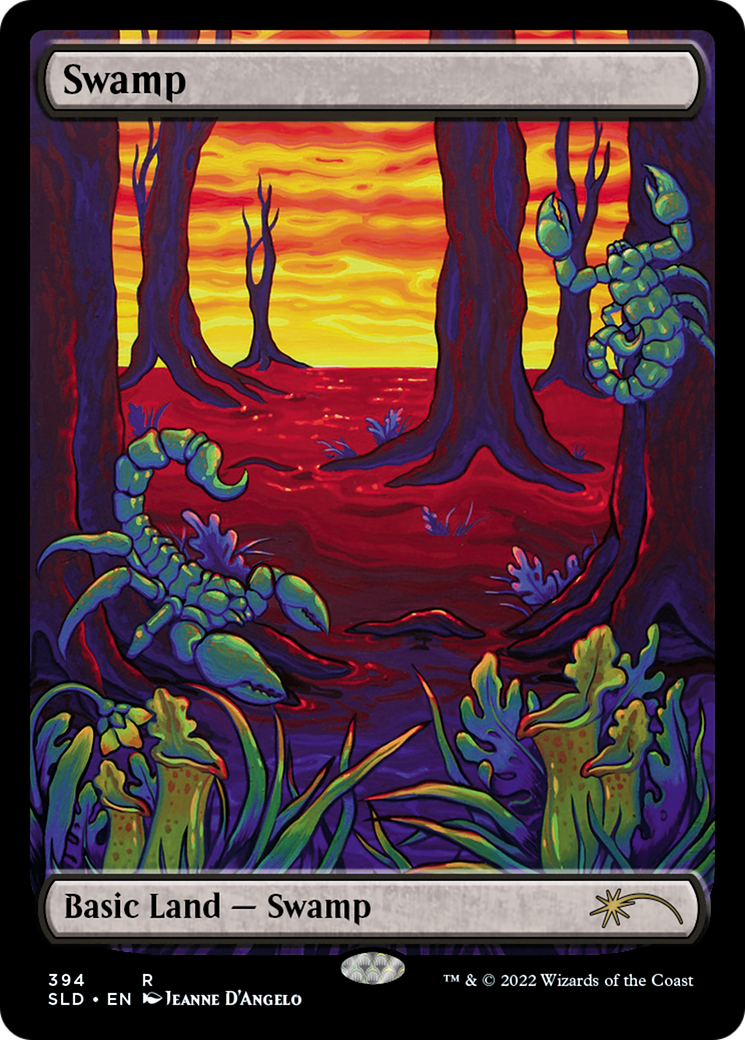 Swamp (SLD-394) - Secret Lair Drop Foil