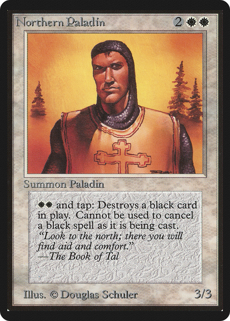 Northern Paladin (LEB-030) - Limited Edition Beta