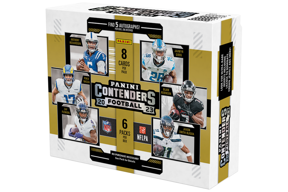 2023 Panini Contenders Football Hobby 12 Box Case