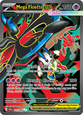 Mega Floette ex - 101/086 - Ultra Rare [me04-101] [Ultra]