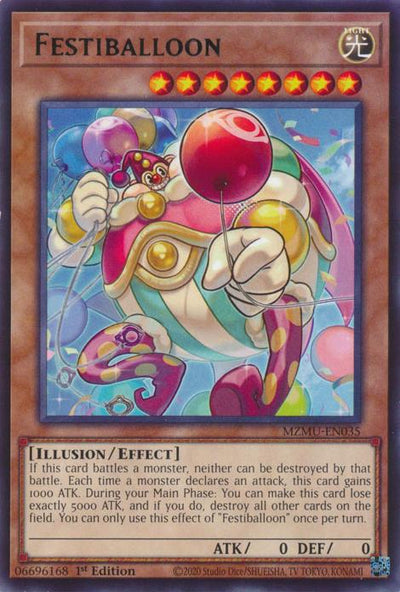 Festiballoon - MZMU-EN035 - Rare - 1st Edition