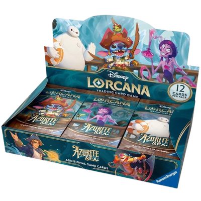 Disney Lorcana Azurite Sea Booster Box