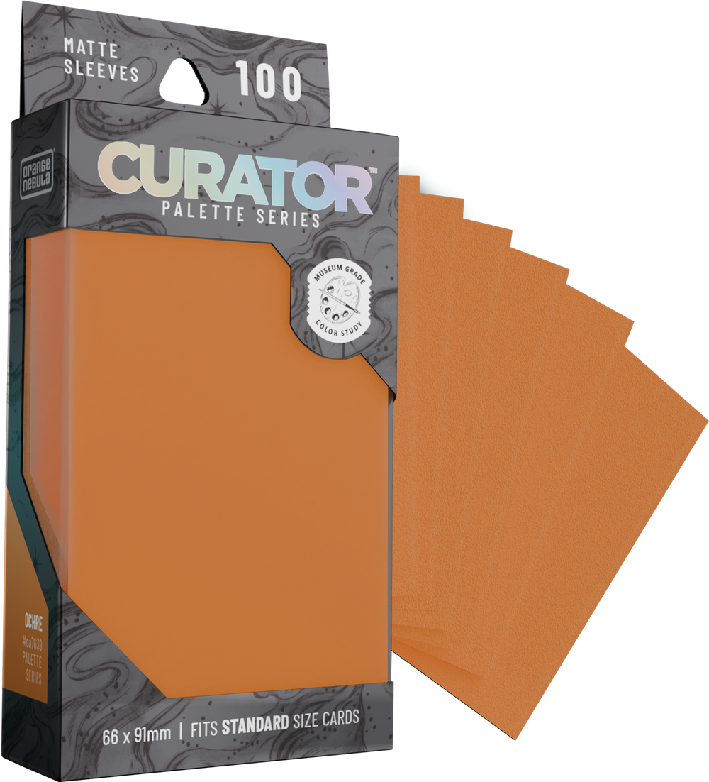 Curator Palette Series Sleeves - Standard Size - 100ct - Ochre