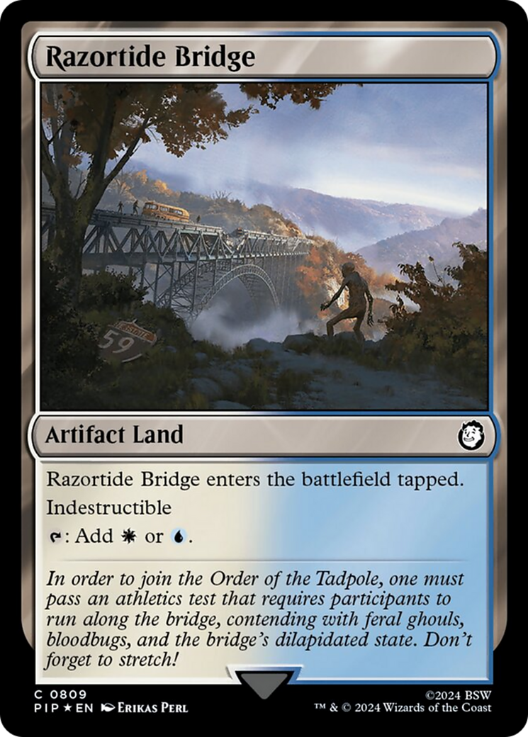 Razortide Bridge (PIP-809) - Fallout Foil