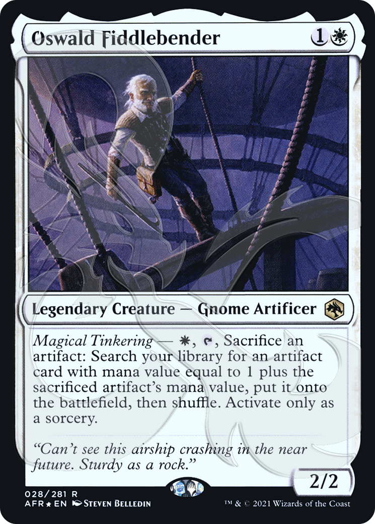 Oswald Fiddlebender (AFR&-28A) - Adventures in the Forgotten Realms Promos Foil