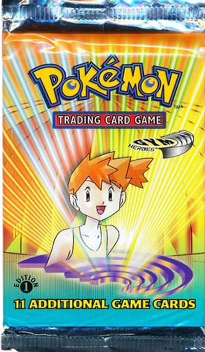 Gym Heroes 1st Edition Booster Pack