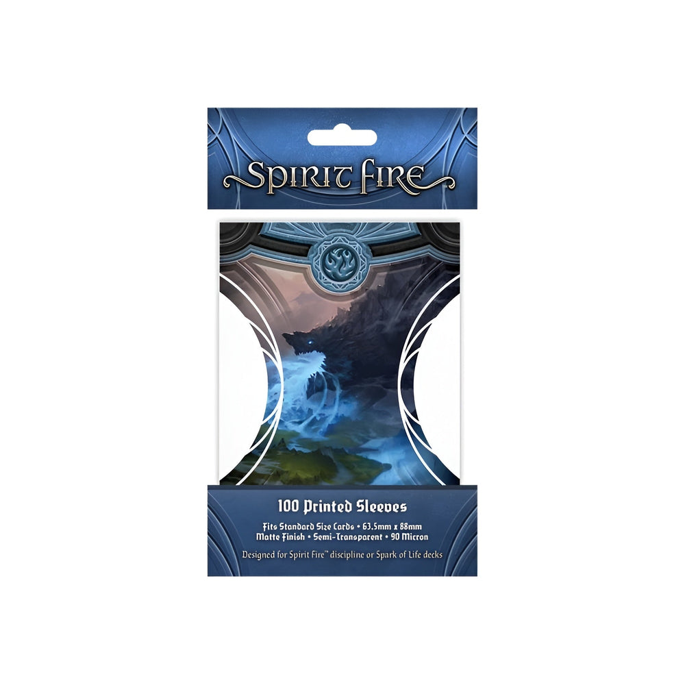 Spirit Fire: Semi-transparent Printed Sleeves: Behemoth [Blue]
