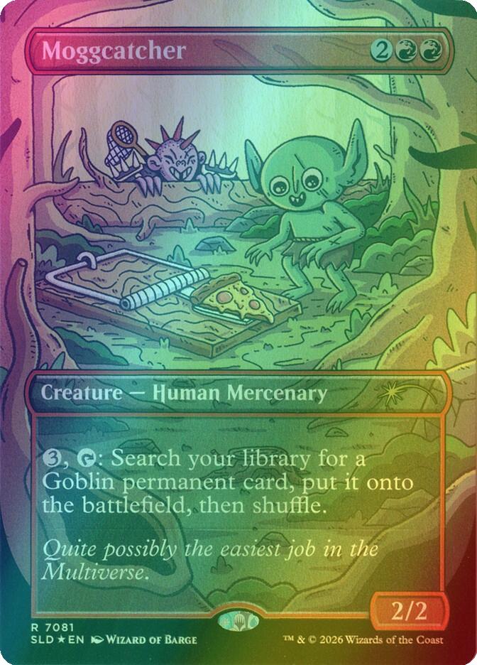 Moggcatcher [7081] [Borderless] [Goblin Storm] [Secret Lair Drop] [Foil]