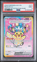 2026 POKEMON ASC EN-ASCENDED HEROES #277 PIKACHU ex SPECIAL ILLUSTRATION RARE PSA 9