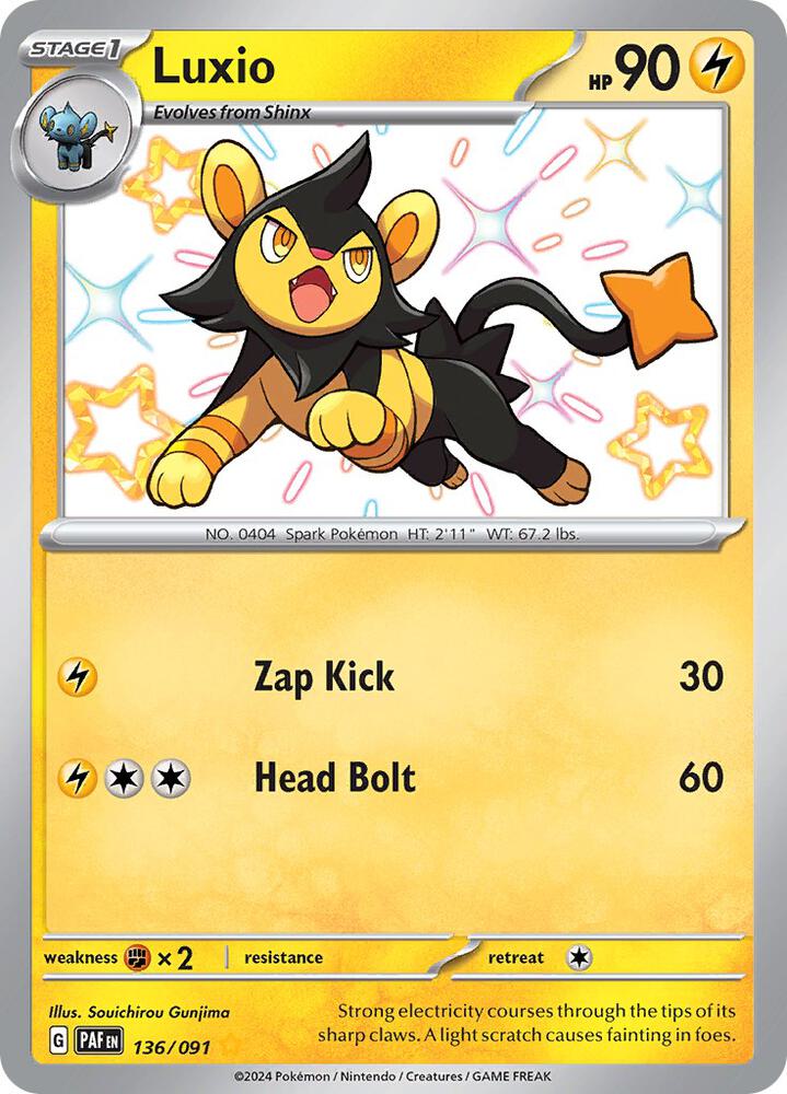 Luxio - SV: Paldean Fates