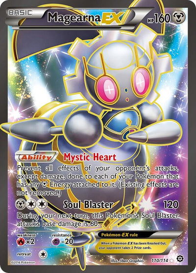 Magearna EX (Full Art) - XY - Steam Siege