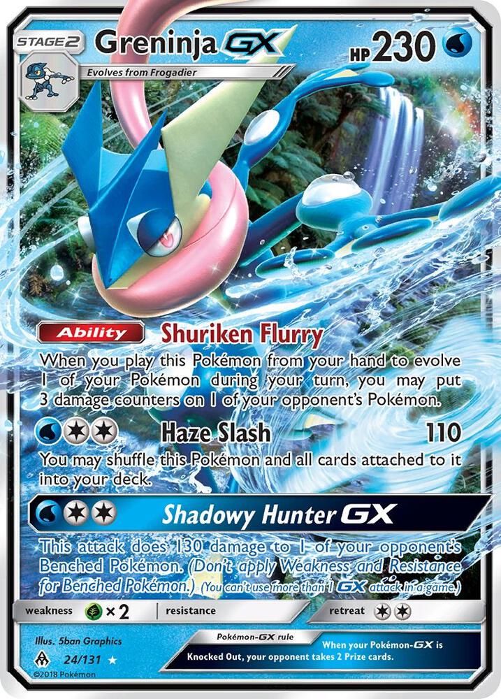 Greninja GX - SM - Forbidden Light