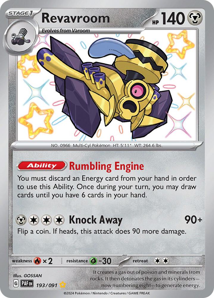 Revavroom - 193/091 - SV: Paldean Fates