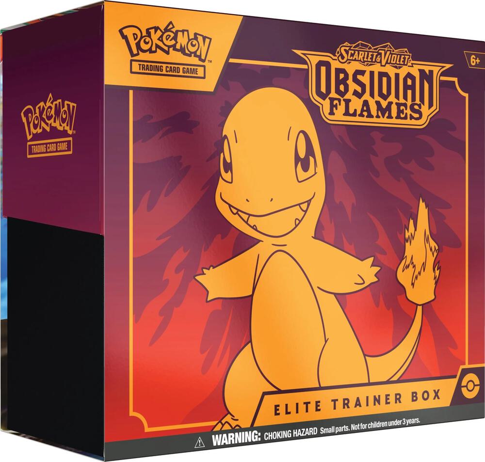 Pokemon - Scarlet & Violet - Obsidian Flames Elite Trainer Box