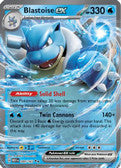 Blastoise Ex 9 Sv Scarlet And Violet 151 Holofoil