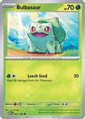 Bulbasaur 1 Sv Scarlet And Violet 151 Reverse Holofoil