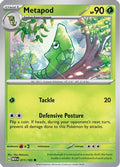 Metapod 11 Sv Scarlet And Violet 151 Reverse Holofoil