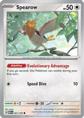 Spearow 21 Sv Scarlet And Violet 151 Reverse Holofoil